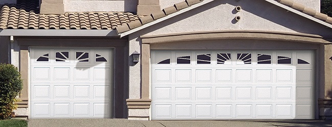 Vinyl Handyman Garage Doors