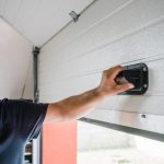 Vinyl Amarr Garage Door Installation